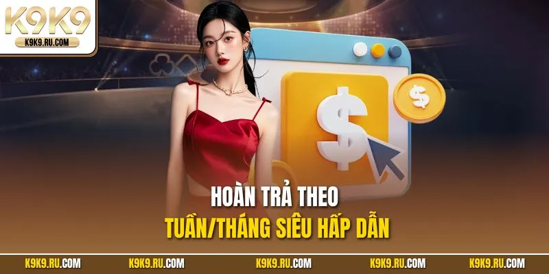 Hoàn trả theo tuần/tháng siêu hấp dẫn